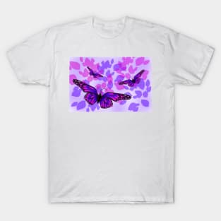 Purple Butterflies T-Shirt